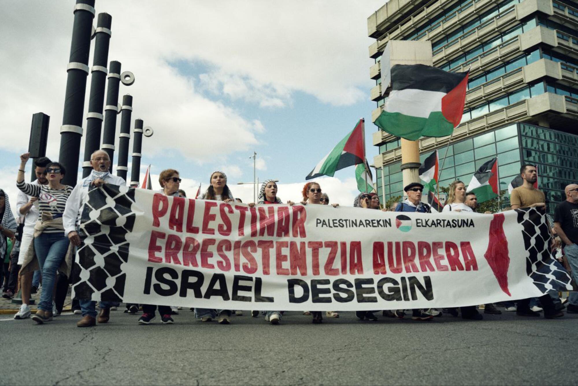 Manifestación Palestina Iruñea 4 de octubre - 3